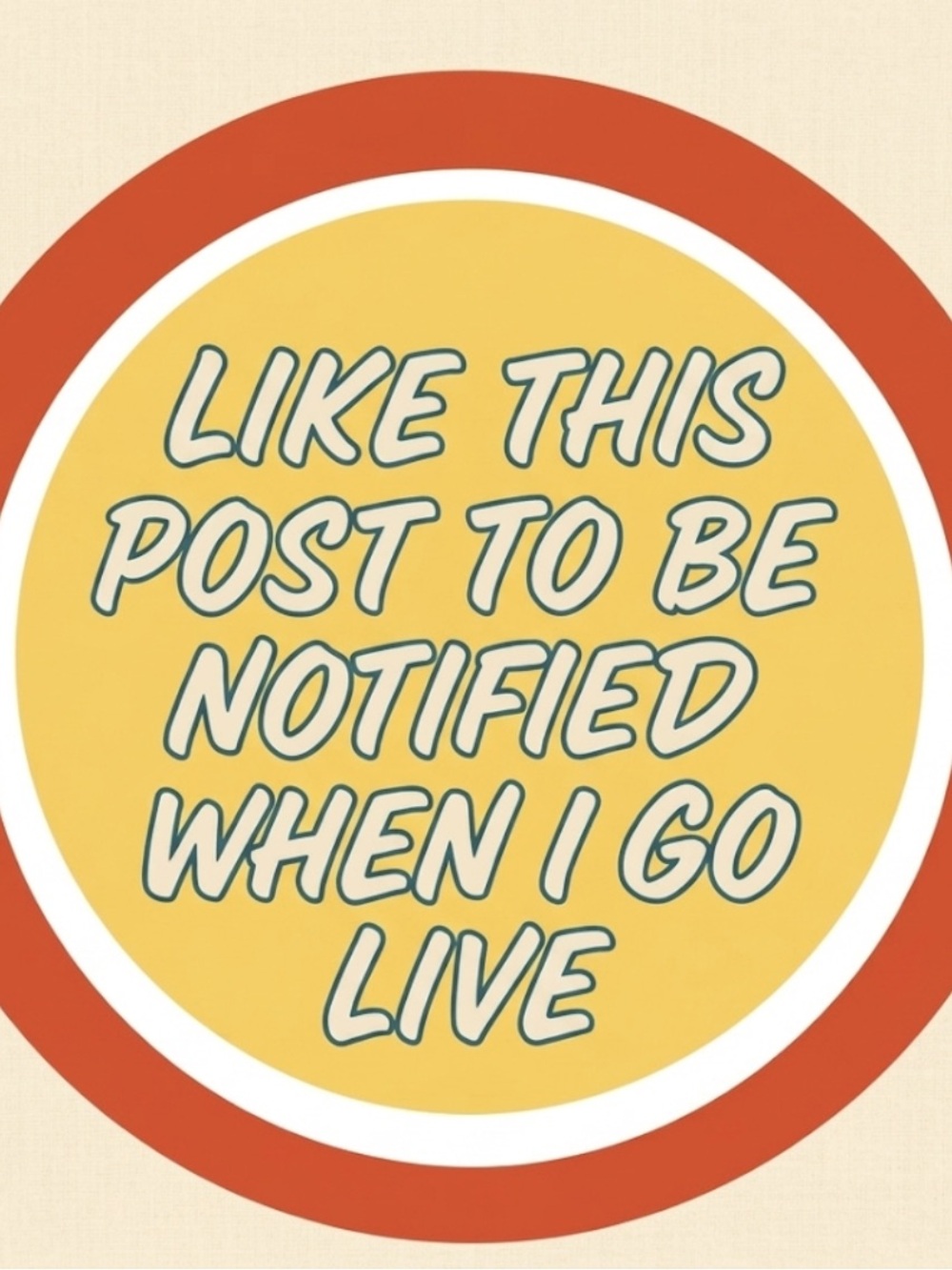 Poshmark Live Promotion Graphic - Pink & Denim Illustration